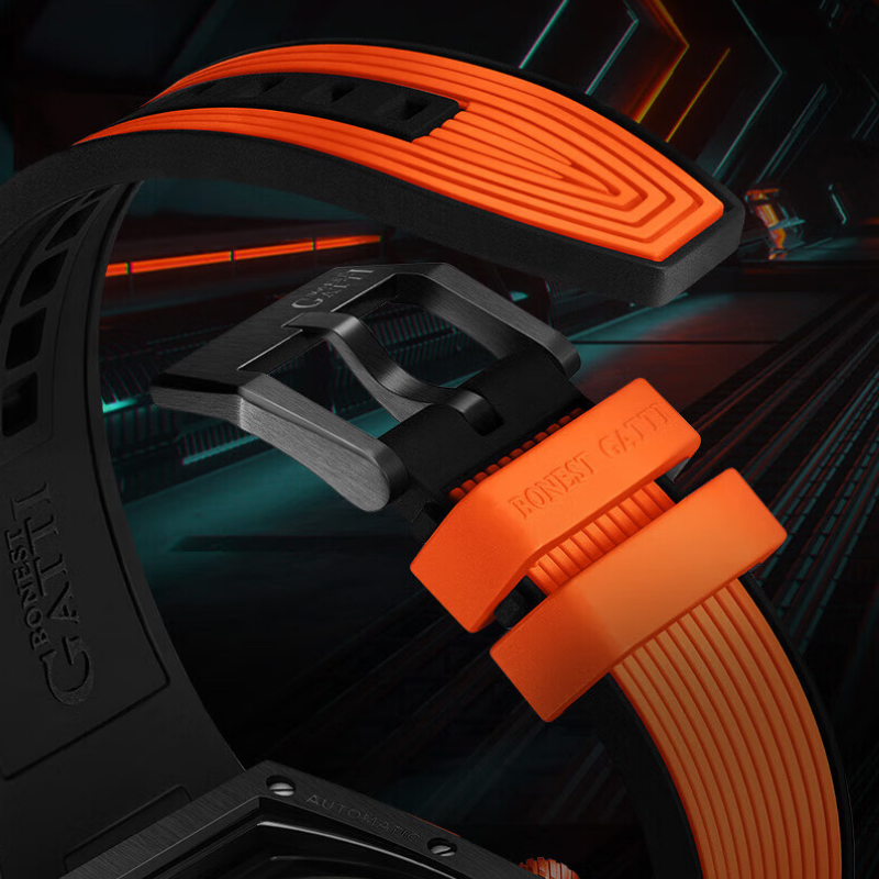 Mystery Series - Stainless Steel & Carbon fiber BG9950 Orange