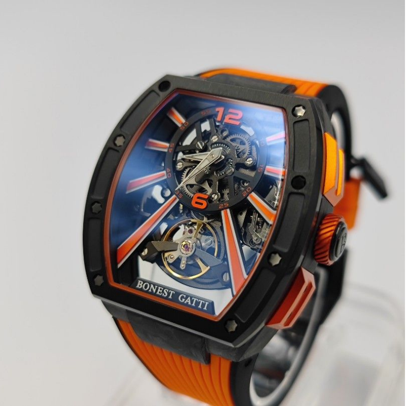Mystery Series - Stainless Steel & Carbon fiber BG9950 Orange